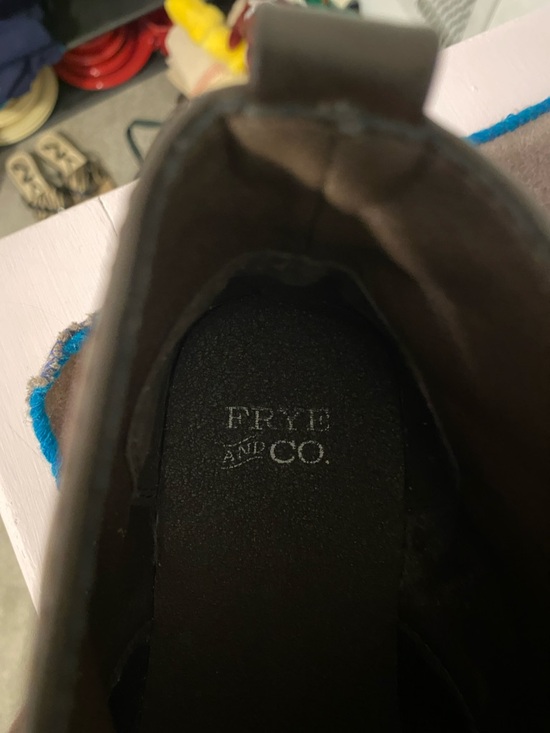 FRYE AND CO. Dark Brown Chukka Boots with White Sole, in nice condition main image 6